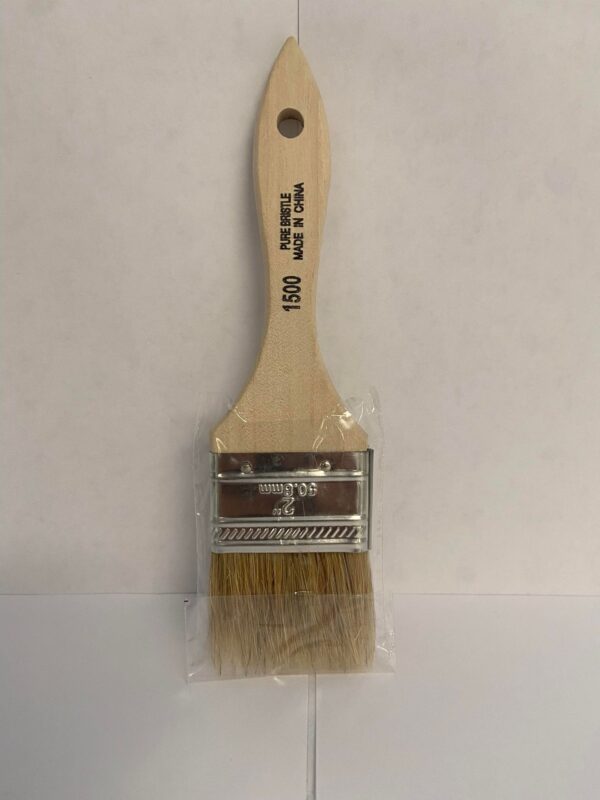 A picture of a 2 inch 90.6mm paint brush