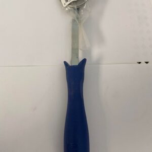 A blue colored handle roller