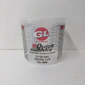 A picture of 2.5 quart mixing cup, no 980E