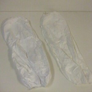 A pair of white painting arm sleeves